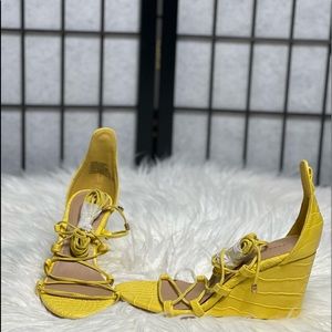 WOMENS SHOE DAZZEL WEDGE HEELS